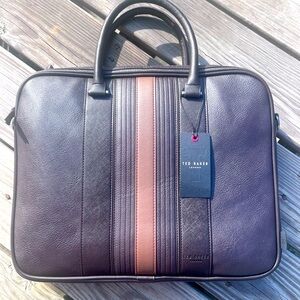 Ted Baker Men’s satchel Brown NEW